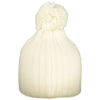 White Polyester Women Hat