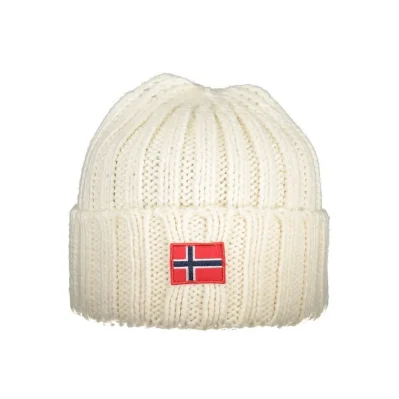 White Marabou Men Cap