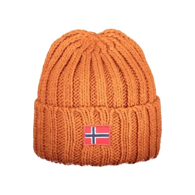 Orange Marabou Men Cap