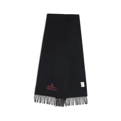Black Wool Scarf