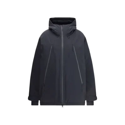 Black Polyester Parka