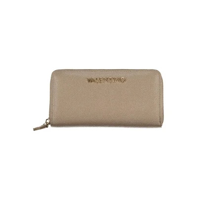 Marrone Polyurethane Women Wallet