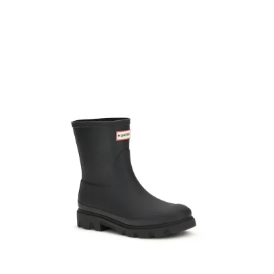 Black Rubber Rain Boots
