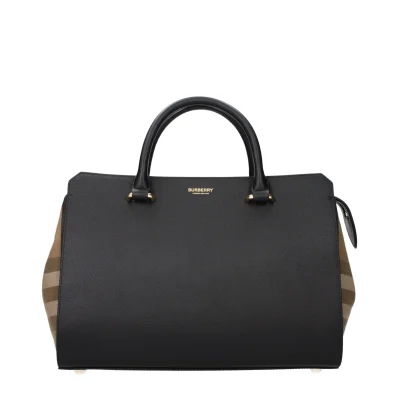 Black Leather Handbag