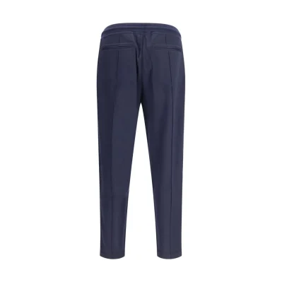 Blue Cashmere Athletic Pants