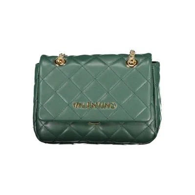 Verde Poliuretano Women Shoulder Bag