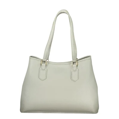 Grigio Poliuretano Woman Handbag