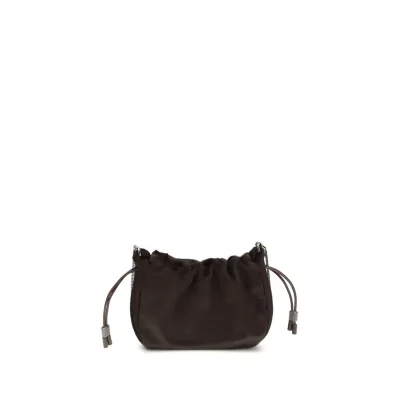 Brown Fur Shoulder Bag