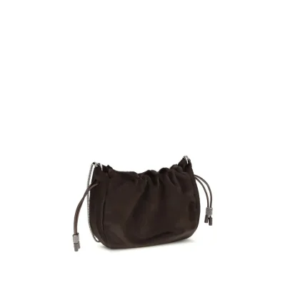 Brown Fur Shoulder Bag