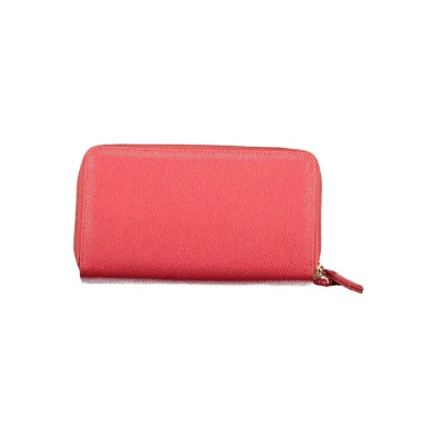 Red Polyethylene Women Wallet