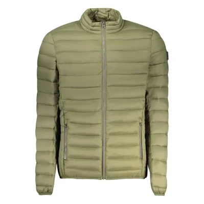 Green Polyamide Men Jacket