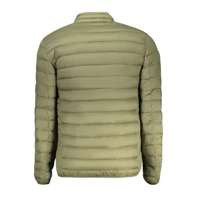 Green Polyamide Men Jacket