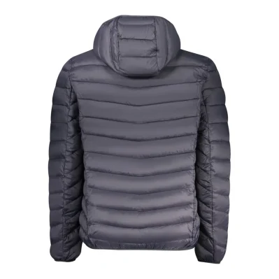 Blue Polyamide Men's Jacket