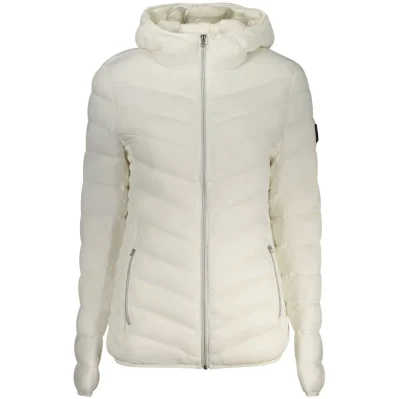 White Polyamide Women Jacket