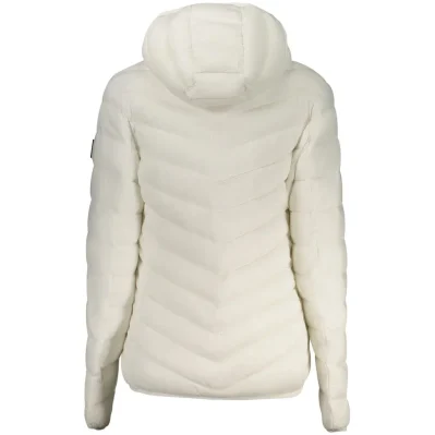 White Polyamide Women Jacket
