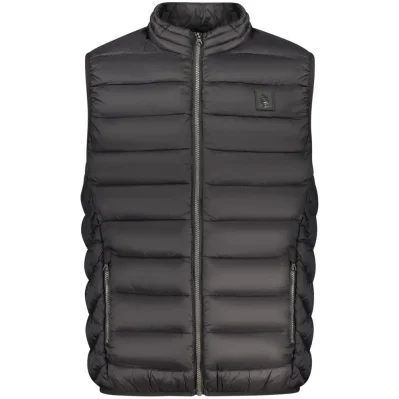 Black Polyamide Men Jacket