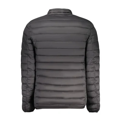 Black Polyamide Men Jacket