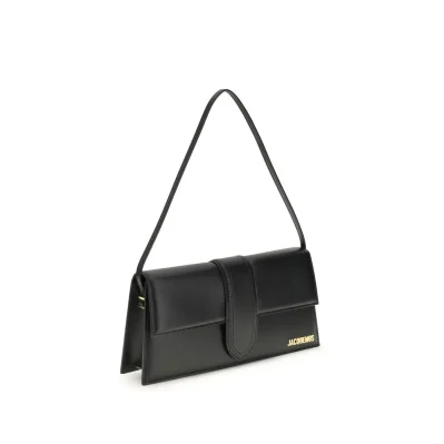 Black Calf Leather Bos Taurus Shoulder Bag