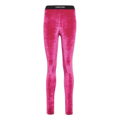 Fuchsia Viscose Leggings