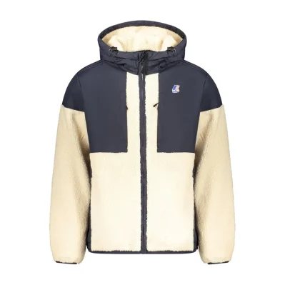 Blue Polyamide Men Jacket