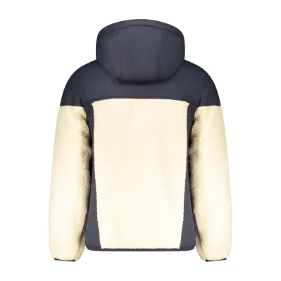Blue Polyamide Men Jacket