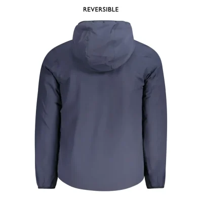 Blue Nylon Men's Jacket