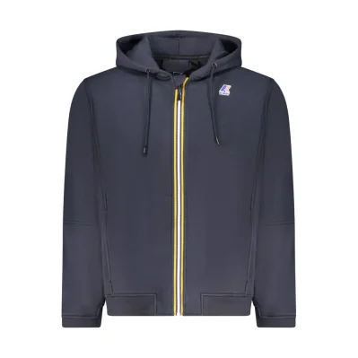 Blue Cotton Men Sweater