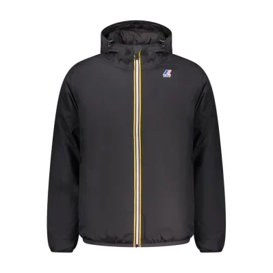 Black Polyamide Men's Jacket