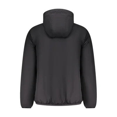 Black Polyamide Men's Jacket