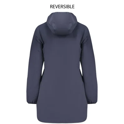 Blue Nylon Women Jacket