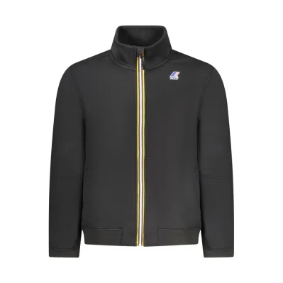 Black Cotton Men's Sweater