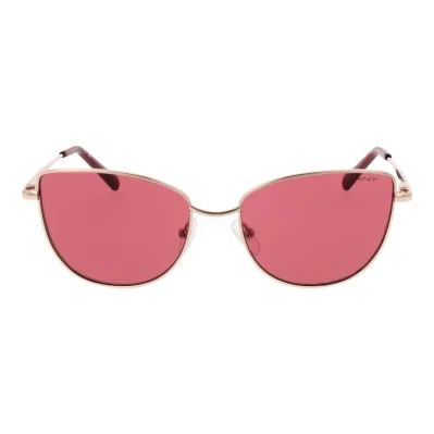 Rose Gold Metal Sunglasses