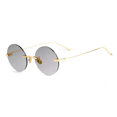 Gold Titanium Sunglasses