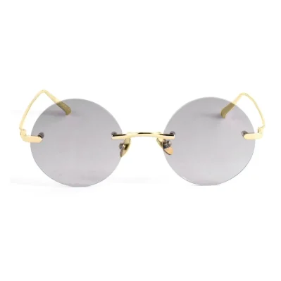 Gold Titanium Sunglasses