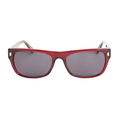 Red Acetate Sunglasses
