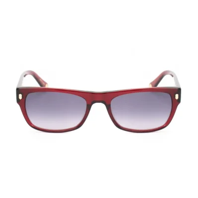 Red Acetate Sunglasses