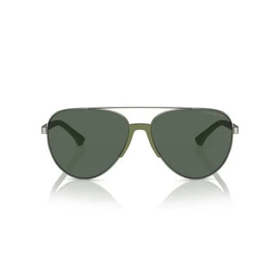 Gray Metal Sunglasses