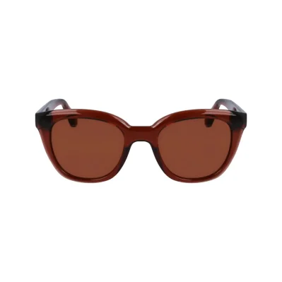 Brown Injected Sunglasses
