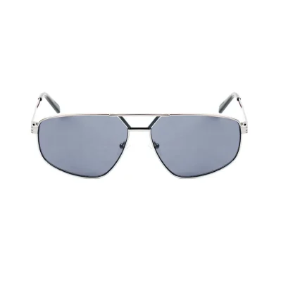 Gray Metal Sunglasses