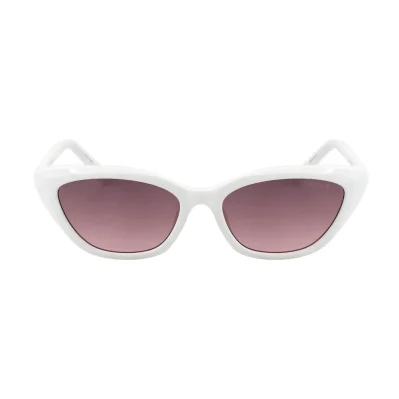 White Injected Sunglasses