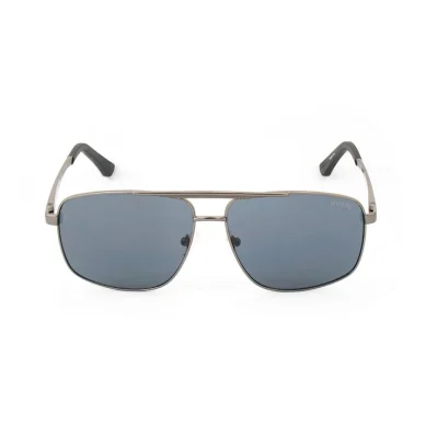 Gray Metal Sunglasses
