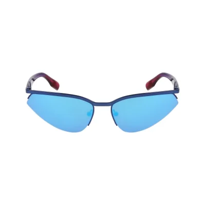 Blue Metal Sunglasses