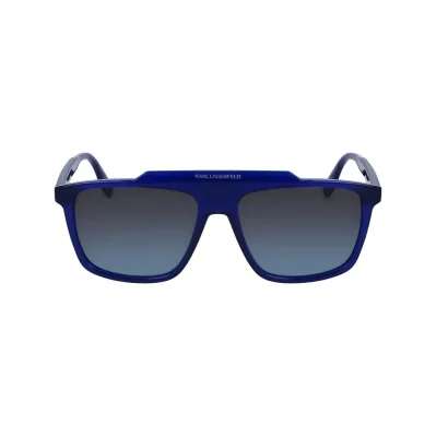 Blue Injected Sunglasses