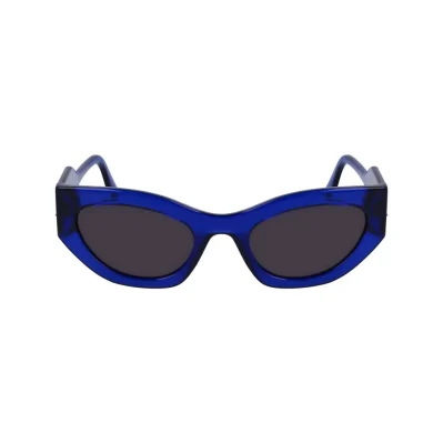 Blue Injected Sunglasses