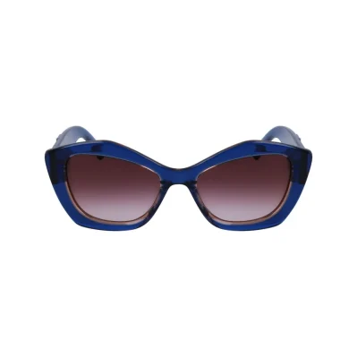 Blue Acetate Sunglasses