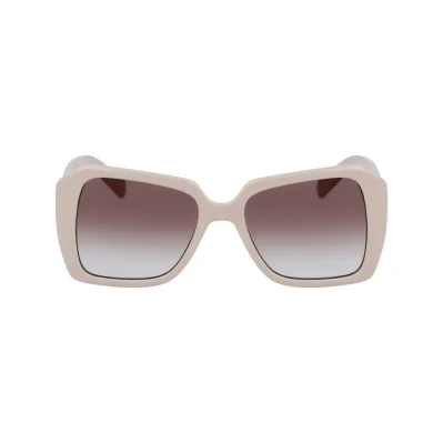 White Injected Sunglasses