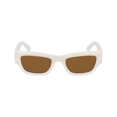White Injected Sunglasses