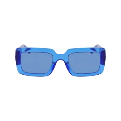 Blue Injected Sunglasses