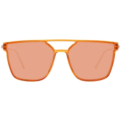 Orange Metal Sunglasses