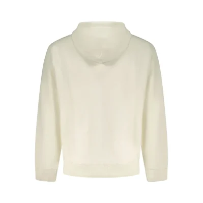 White Cotton Men Sweater